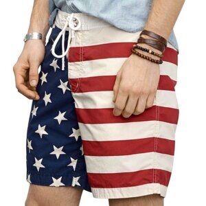 Ralph Lauren Denim & Supply - Flag Stars & Stripes Board Shorts 34